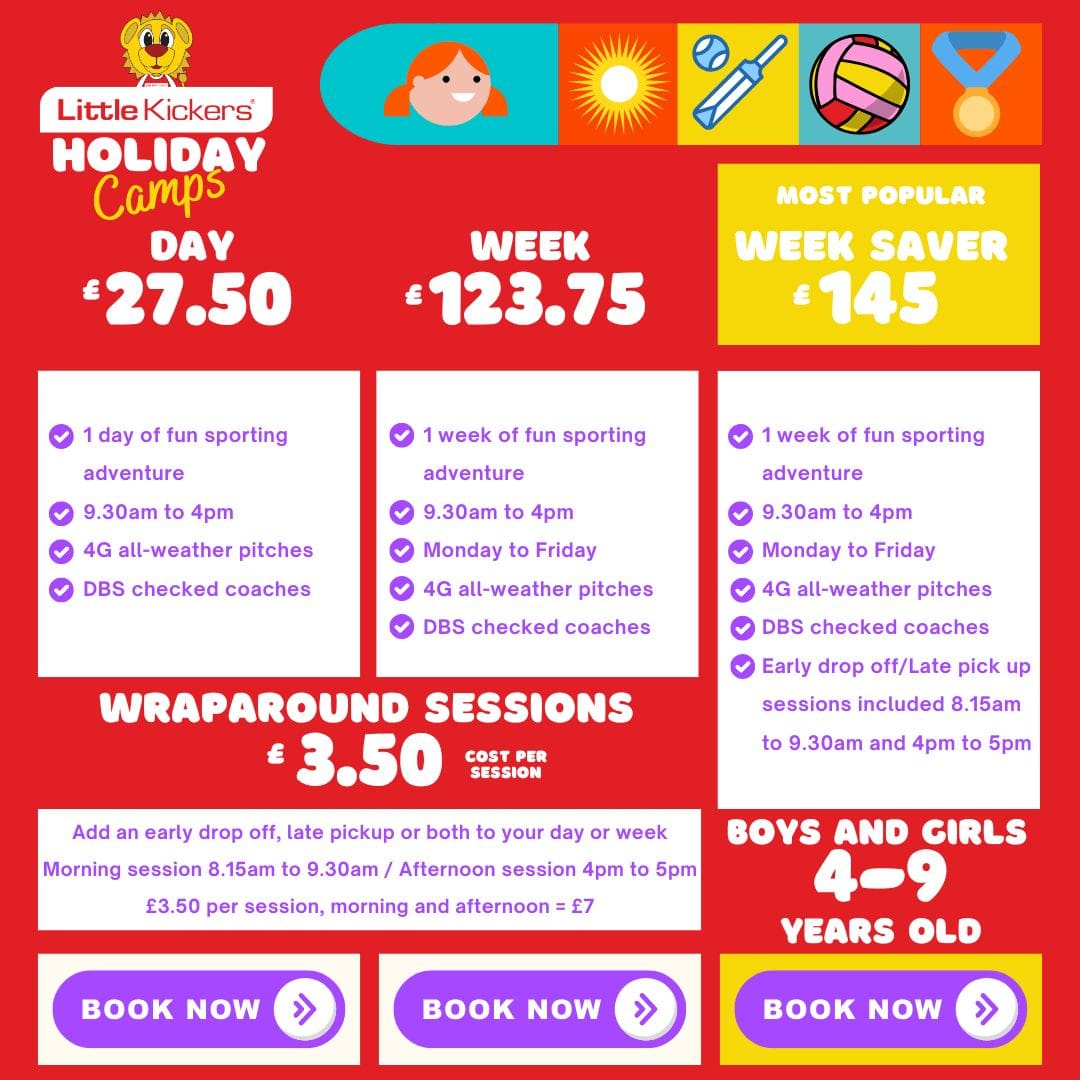 Little Kickers Sports Camps – Prestwich