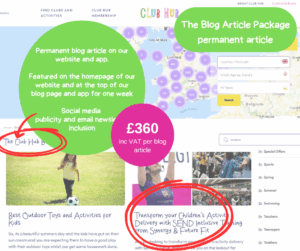 Blog Article Package Club Hub