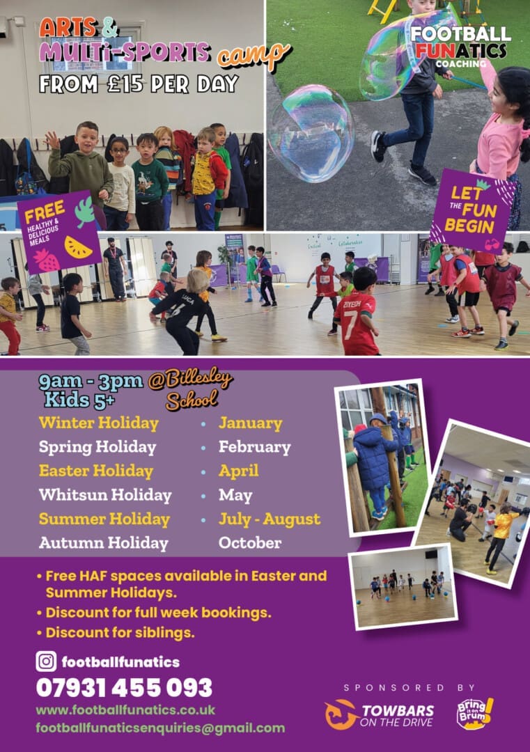 Football Funatics Billesley Playscheme