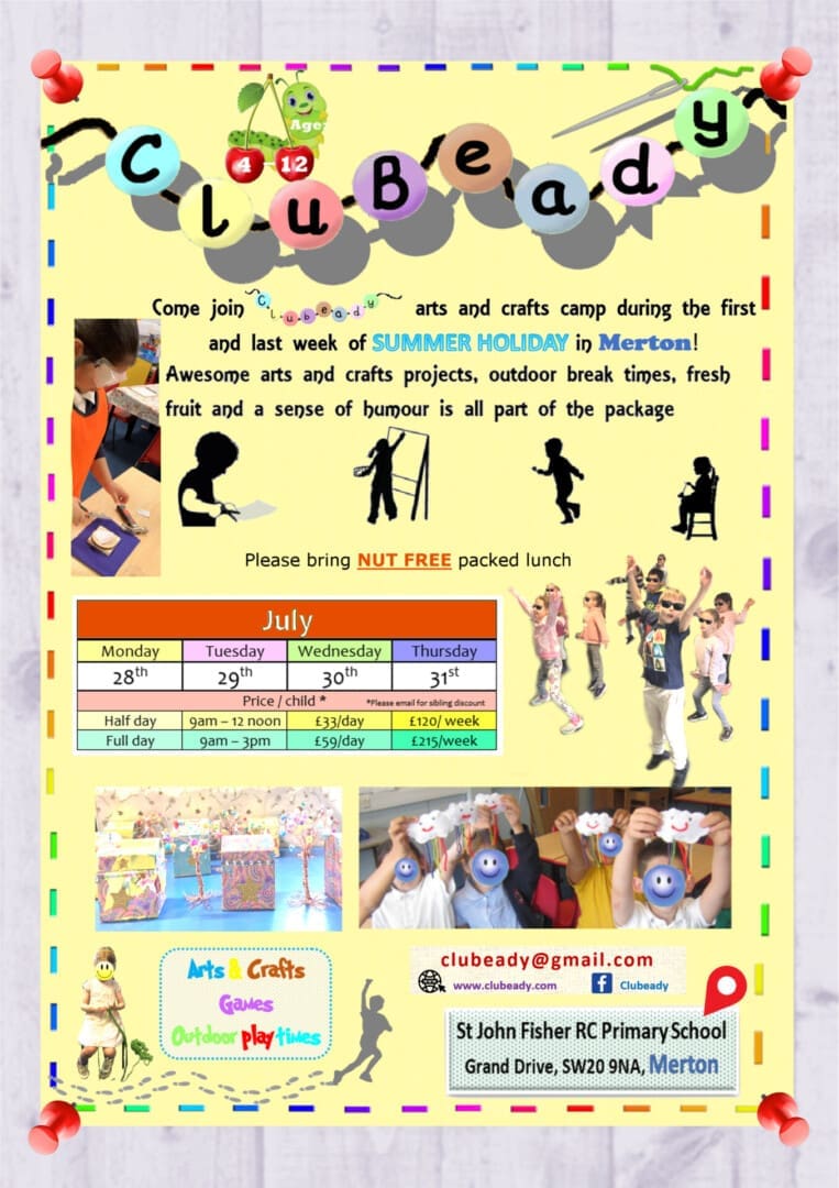 CluBeady Summer Craft Camp 2025