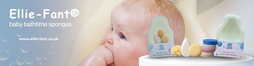 Baby Bath Sponges - Ellie-Fant - The Essential Baby Checklist