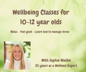 Photo of WELLBEING CLASSES FOR 10-12 YEAR OLDS Relax - Feel Good - Learn tools to manage stress
