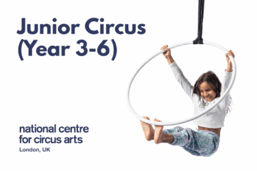 Photo of Junior Circus at the National Centre for Circus Arts!