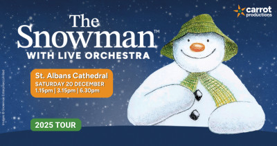 Photo of The Snowman – Film with Live Orchestra – St Albans