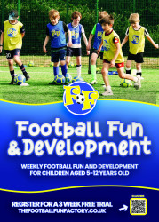 Photo of Football Fun & Development – Fridays @ The Football Fun Factory