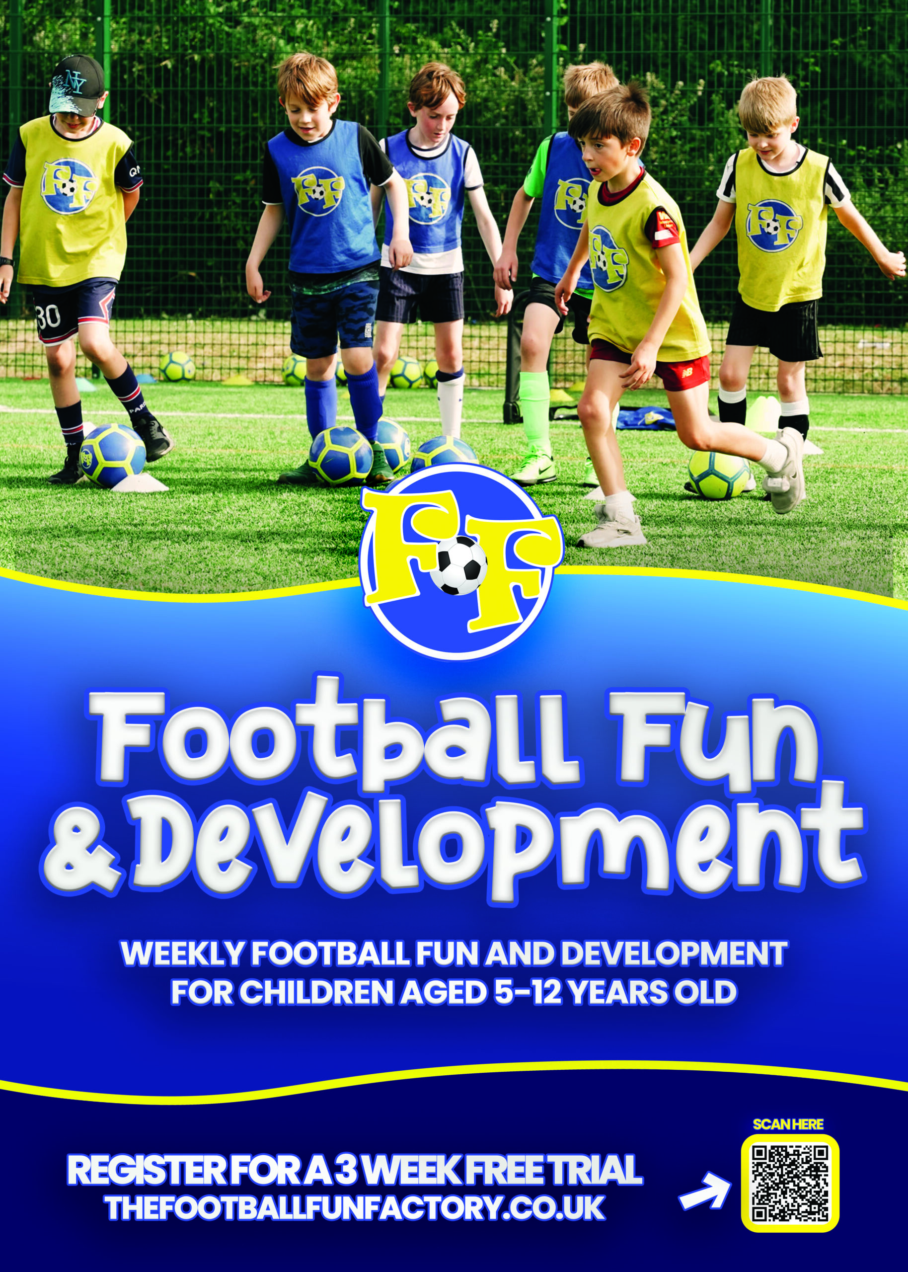 Football Fun & Development – Mondays @ The Football Fun Factory