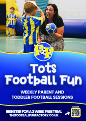 Photo of Tots Football Fun – Sundays @ The Football Fun Factory
