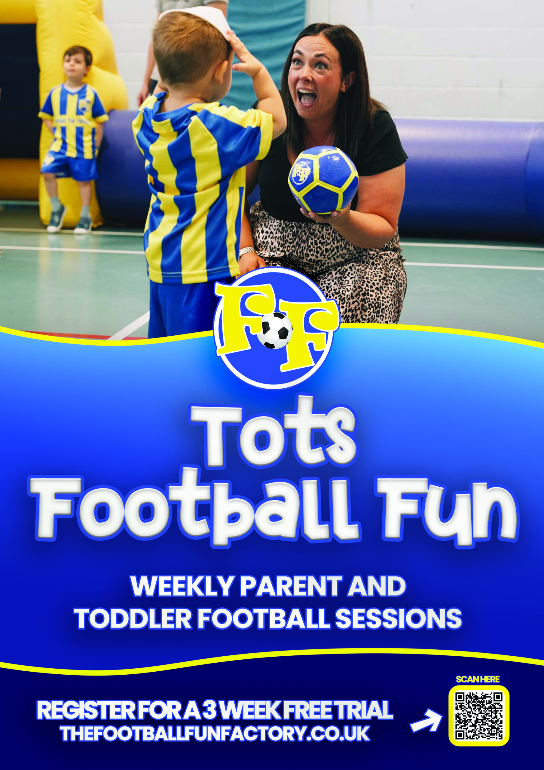 Tots Football Fun – Sundays @ The Football Fun Factory