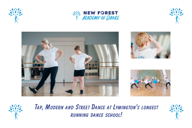Photo of Tap, Modern & Street Dance for Children – Lymington