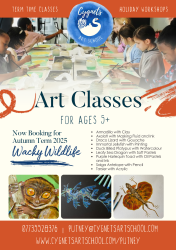 Photo of Cygnets Art School Putney | Autumn Term Classes | All Abilities (Ages 5-12) | ‘Wacky Wildlife’