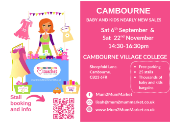 Photo of Cambourne Mum2mum baby & childrens nearly new sale