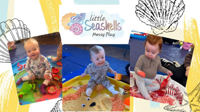 Photo of Little Seashells Messy Play