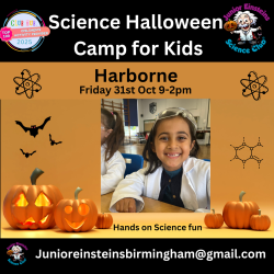 Photo of Harborne. Spooky one day Half term Halloween Science Camp in  Harborne Bham
