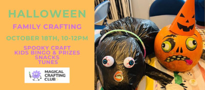 Photo of Family Crafting- Halloween Themed & Dress Up