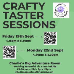 Photo of Leisuredrome- Monday's  Crafty TASTER SESSIONS