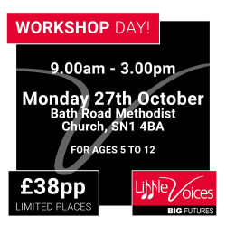 Photo of Little Voices Swindon – Half Term “Wicked inspired” workshop