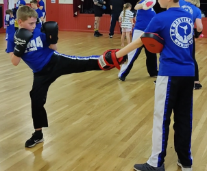 Photo of Juniors Kickboxing 7-14yrs (Cheadle Guild Hall)