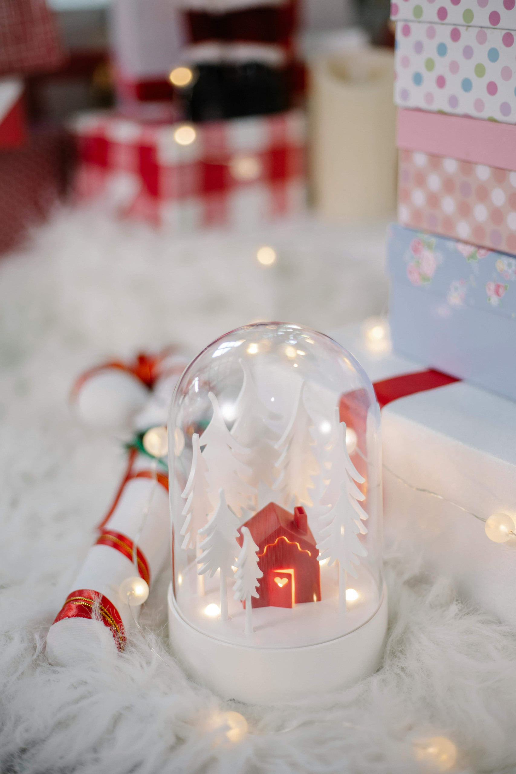 Snow Globe Story Jars