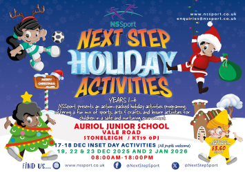 Photo of NSSport School Holiday Camp at Auriol Junior – Epsom KT19)