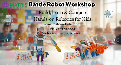 Photo of Battle Robot Workshop: Build, Learn, Compete