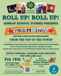 Photo of Mrs H Sings ‘From The Top Of The Tower’