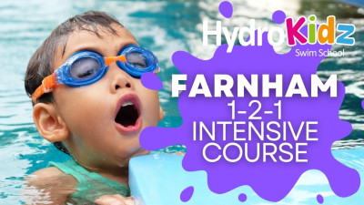 Photo of HydroKidz Summer Swimming 1-2-1 Intensive Course – Farnham | 3 August - 7 August 2026
