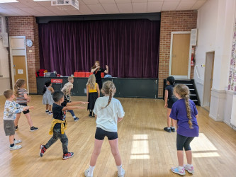 Photo of Little Voices February half term theatre workshop- Toton