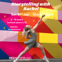 Photo of Sprung Youth Masterclass - Storytelling