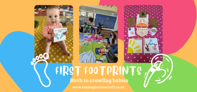 Photo of First Footprints Baby Keepsake Craft Sessions