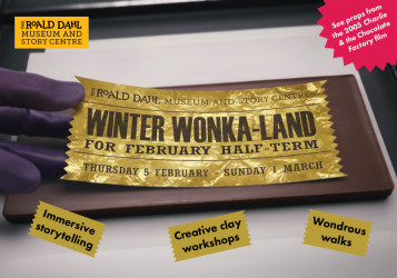 Photo of Winter Wonka-land at the Roald Dahl Museum