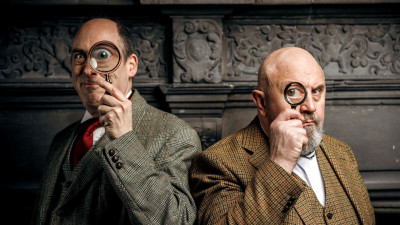 Photo of Holmes and Watson and The Curious Case of the Masked Magician