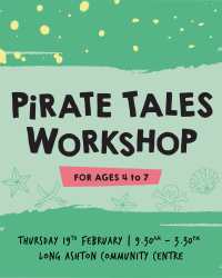 Photo of 🏴‍☠️ Pirate Tales – Wednesday 19th February 2026 Long Ashton Community Centre, Bristol ⚓✨ – 