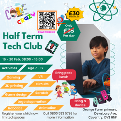 Photo of Half term – STEM/Tech Club | Ages 7 -12 | EARLY BIRD