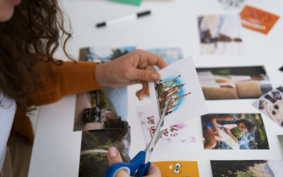 Fun Crafts Using Printed Photos for Kids