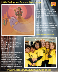 Photo of Little Performers (4-6yrs) Summer Workshop (weeks one and two)
