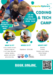 Photo of Feb half term holiday camps AM, PM and full day options