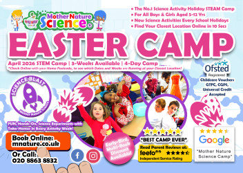Photo of Science Easter Holiday Camps London South Hampstead