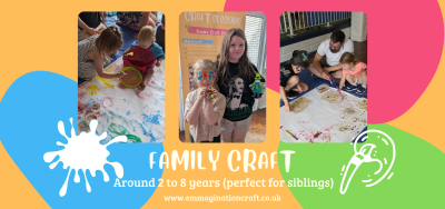 Photo of Family Craft Holiday and Weekend Craft Sessions