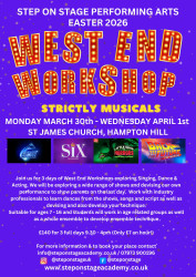 Photo of Easter Musical Theatre Workshops