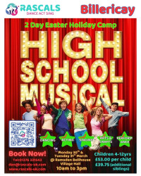 Photo of Rascals ‘High School Musical’ Holiday Camp – Billericay
