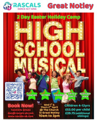 Photo of Rascals ‘High School Musical’ Holiday Camp – Braintree