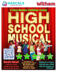 Photo of Rascals ‘High School Musical’ Holiday Camp –Witham