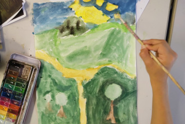 Photo of Painting Nature in the Gallery’s Garden (Aged 7 – 11)