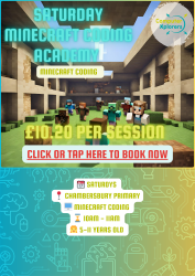 Photo of Saturday Minecraft Academy at Chambersbury Primary