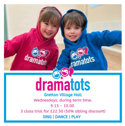 Photo of Drama Tots – All Stars (Gretton Village Hall)