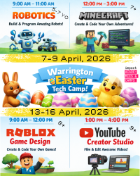 Photo of Warrington Easter Coding Camp