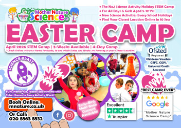 Photo of Science Easter Holiday Camps London Hampstead