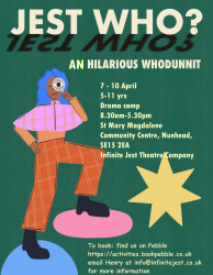 Photo of Jest Who? An hilarious WHODUNNIT