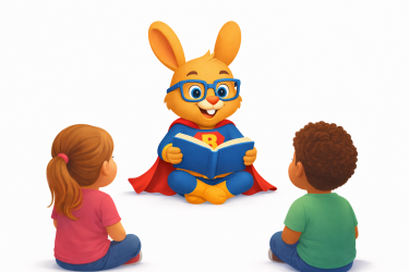 Photo of Superbunny & Me Online Social Skills Book Club