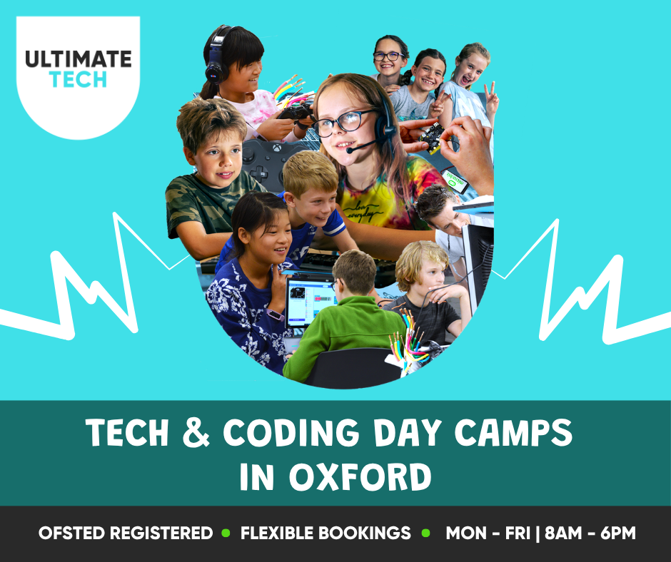 Tech & Coding summer camps in Oxford!
